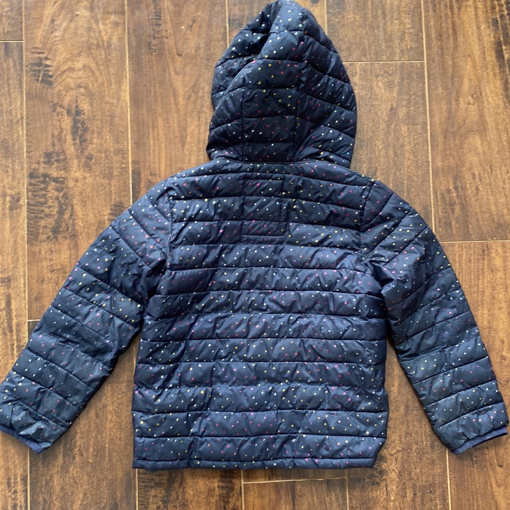 Girls GAP size S lightweight puffer jacket - Picture 4 of 5